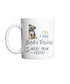 I Like Dogs More Than People Border Terrier Ceramic Mug